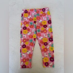 Swiggles, Colorful, Floral, Kids Leggings, Size 2T